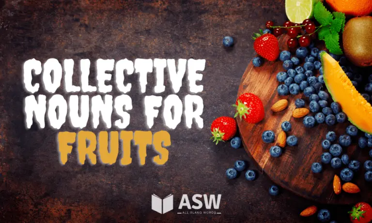 Collective Nouns For Fruits
